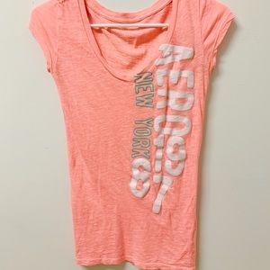 Aeropostale Coral Shirt